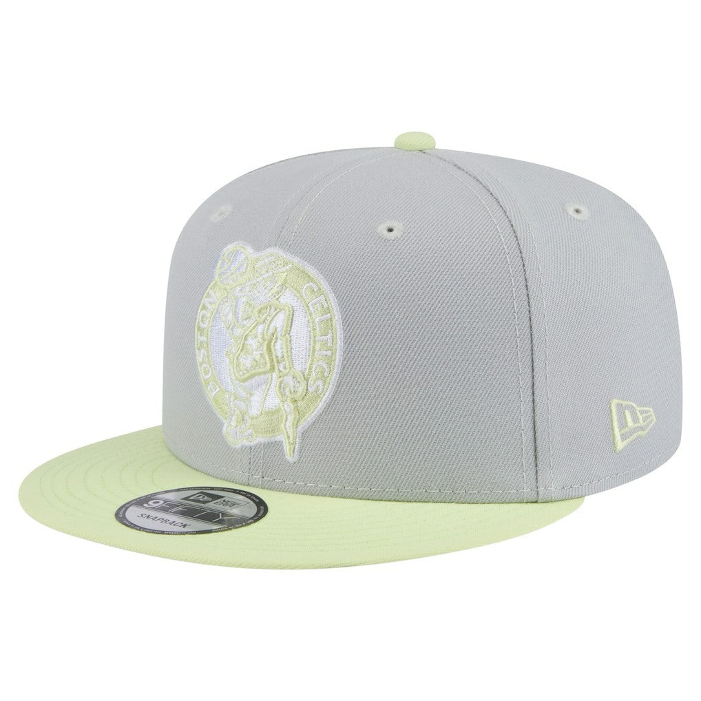 Boston Celtics Color Pack Two-Tone 9FIFTY Snapback Hat - Gray/Light Green | New Era cheap