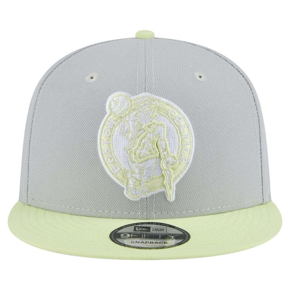 Boston Celtics Color Pack Two-Tone 9FIFTY Snapback Hat - Gray/Light Green | New Era cheap