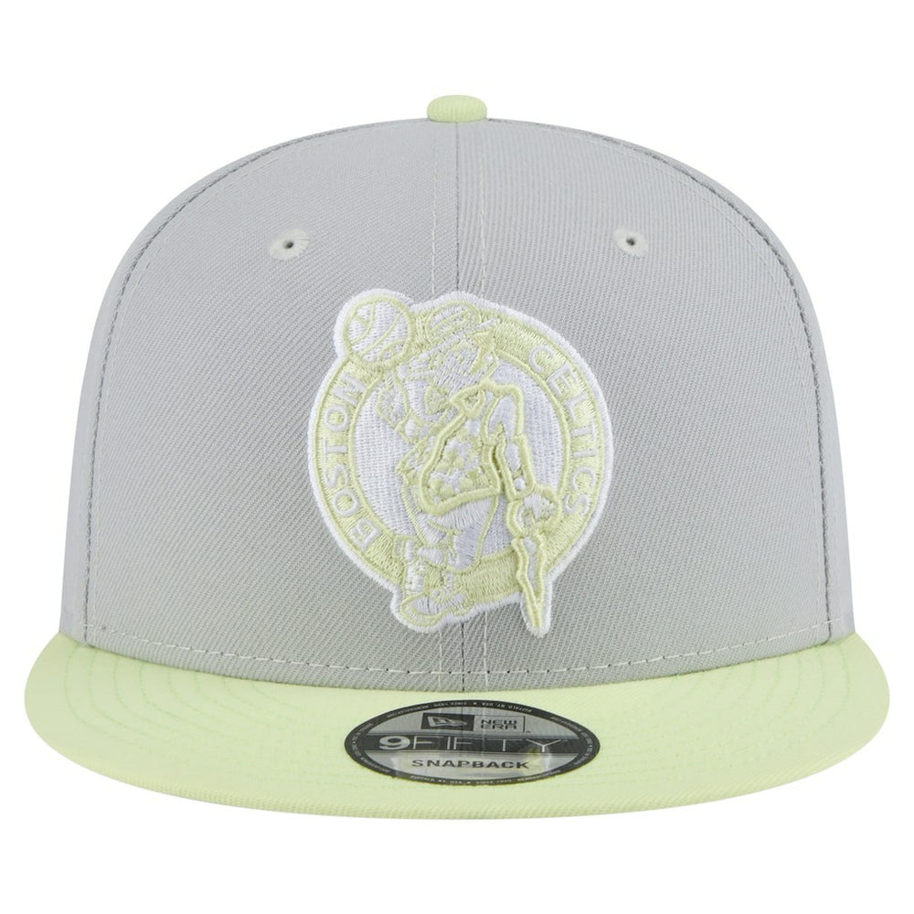 Boston Celtics Color Pack Two-Tone 9FIFTY Snapback Hat - Gray/Light Green | New Era cheap