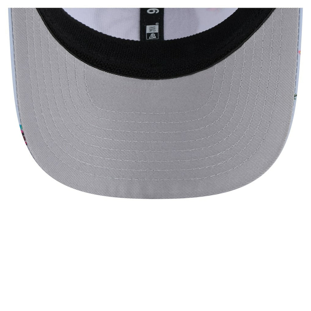 Dallas Mavericks Adventure Aloha Pattern 9SEVENTY Stretch-Snap Hat sale - Light Blue/Gray | New Era on sale