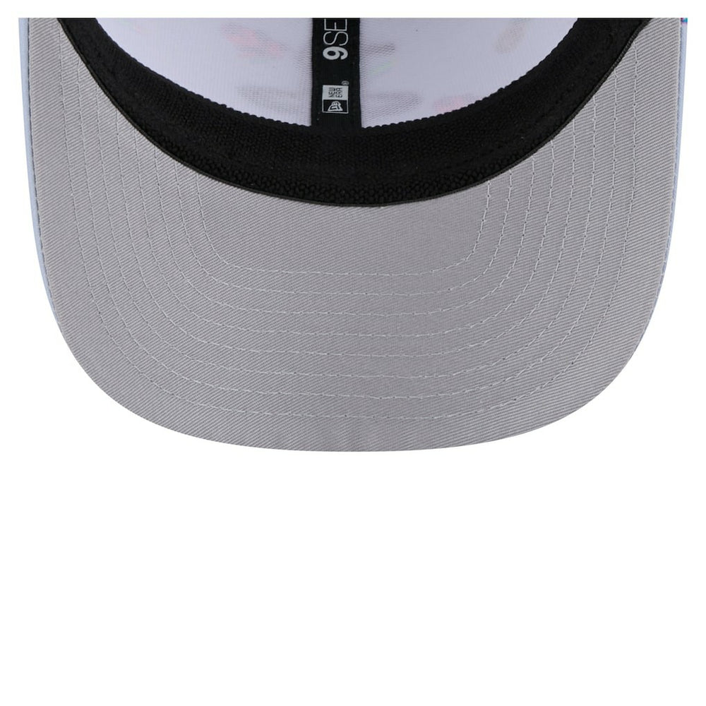 Houston Rockets Adventure Aloha Pattern 9SEVENTY Stretch-Snap Hat sale - Light Blue/Gray | New Era for sale
