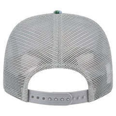 Miami Heat Adventure Aloha Pattern 9SEVENTY Stretch-Snap Hat - Light Blue/Gray | New Era outlet