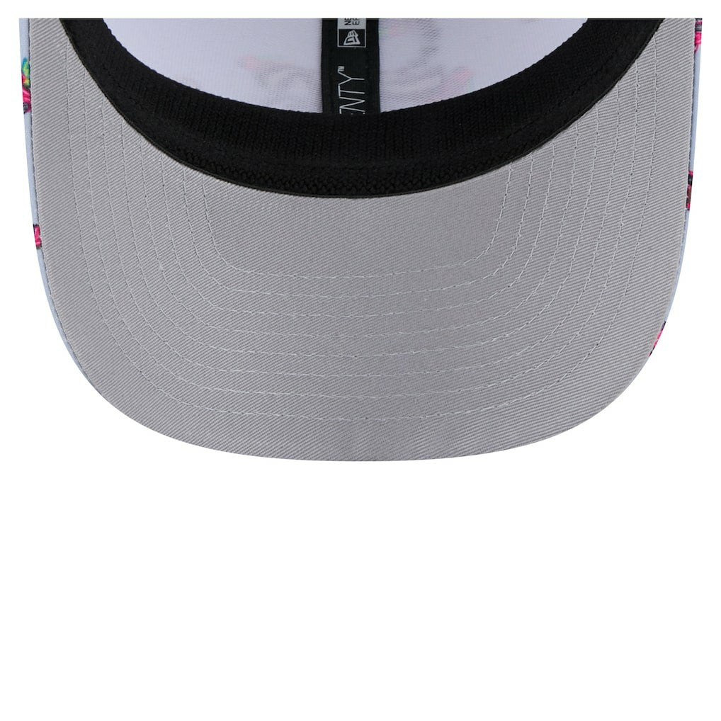Philadelphia 76ers Adventure Aloha Pattern 9SEVENTY Stretch-Snap Hat - Light Blue/Gray | New Era for sale