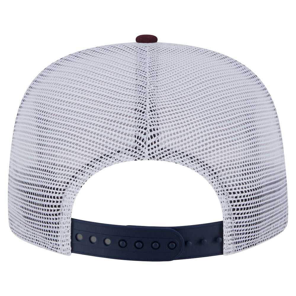 Denver Nuggets Throwback Dye Golfer Snapback Hat sale - Navy/Red | New Era shop