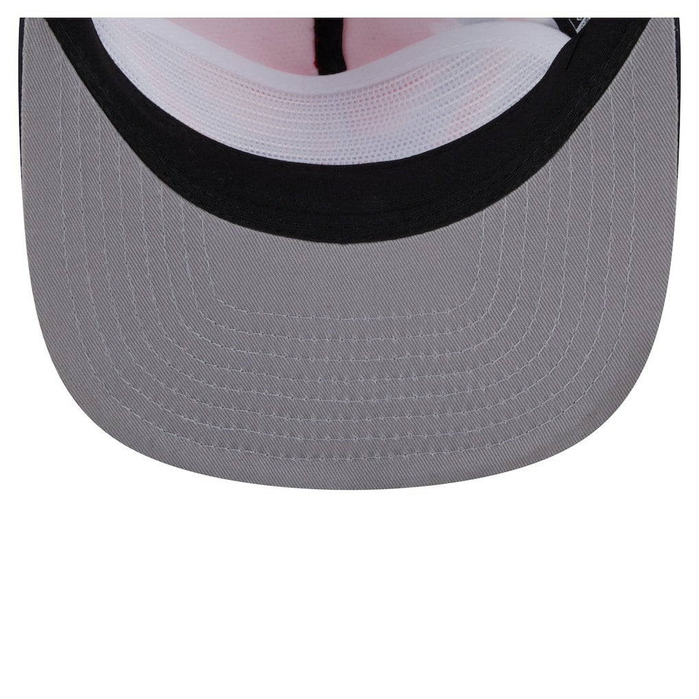 Houston Rockets Throwback Dye Golfer Snapback Hat sale - Black/Red | New Era cheap