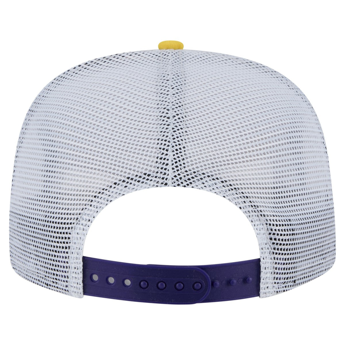 Los Angeles Lakers Throwback Dye Golfer Snapback Hat - Purple/Gold | New Era for sale