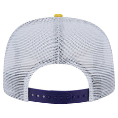 Los Angeles Lakers Throwback Dye Golfer Snapback Hat - Purple/Gold | New Era for sale