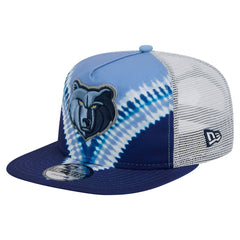 Memphis Grizzlies Throwback Dye Golfer Snapback Hat - Navy/Light Blue | New Era shop