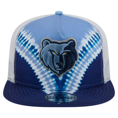 Memphis Grizzlies Throwback Dye Golfer Snapback Hat - Navy/Light Blue | New Era shop