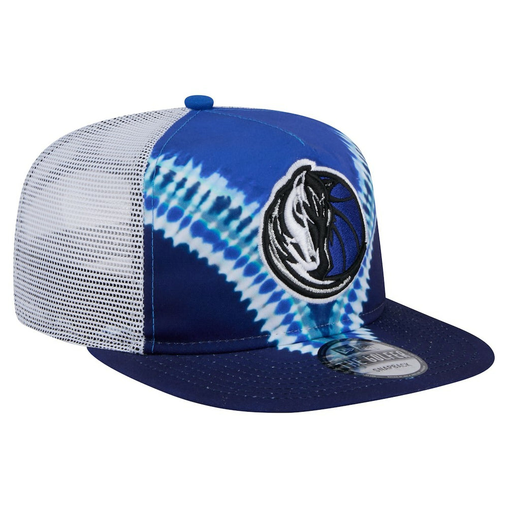 Dallas Mavericks Throwback Dye Golfer Snapback Hat sale - Navy/Blue | New Era cheap