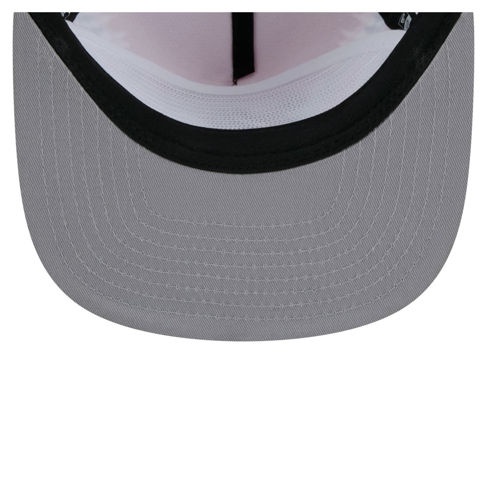 Miami Heat Throwback Dye Golfer Snapback Hat - Black/Red | New Era online
