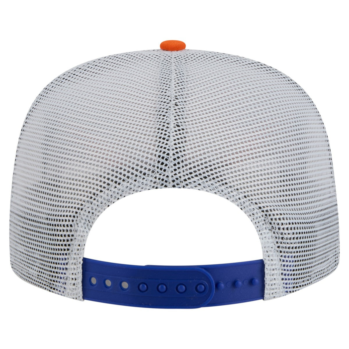 New York Knicks Throwback Dye Golfer Snapback Hat - Blue/Orange | New Era shop