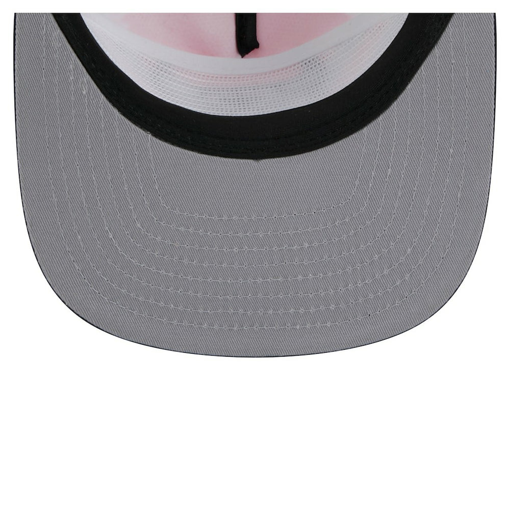 Chicago Bulls Throwback Dye Golfer Snapback Hat - Black/Red | New Era sale
