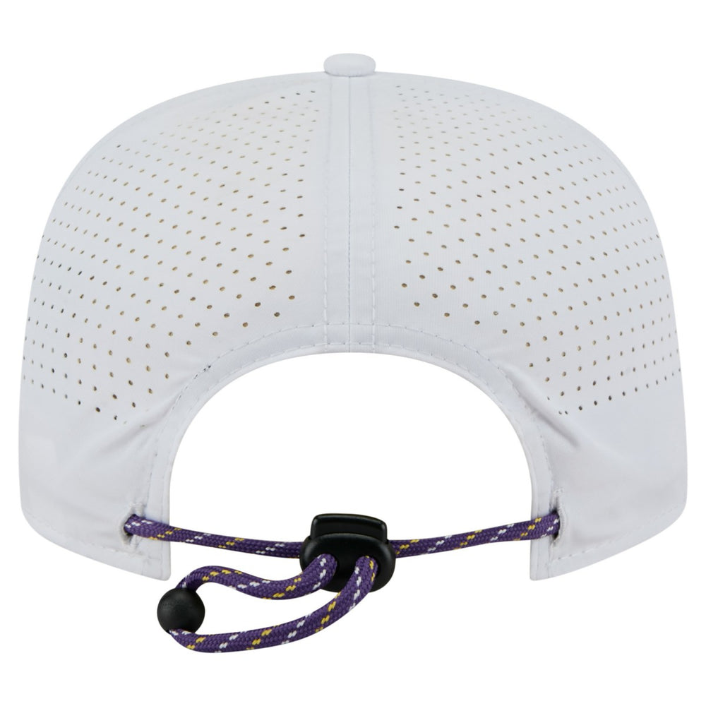 Los Angeles Lakers Performance Rope Golfer Adjustable Hat - White | New Era sale