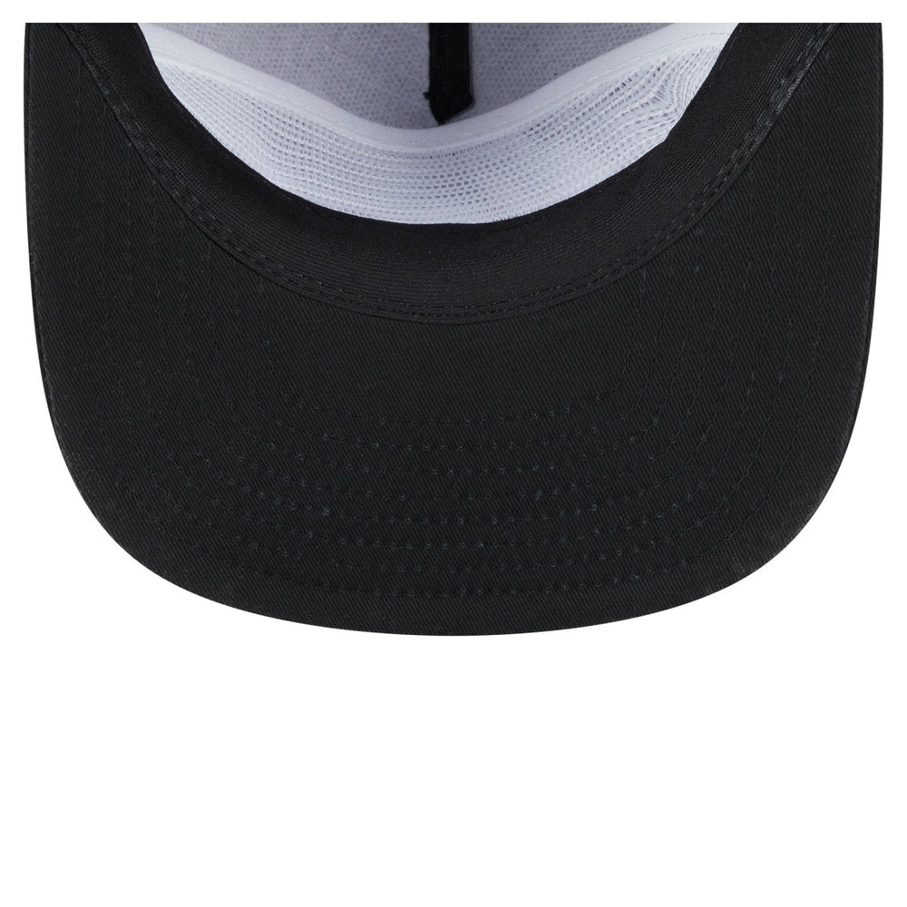 Miami Heat Team Text Golfer Snapback Hat - Black | New Era discount