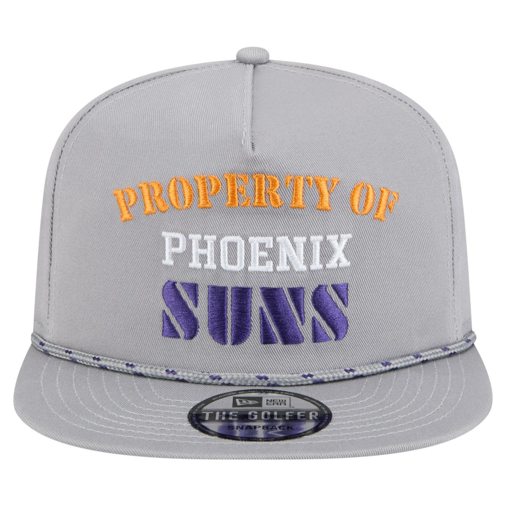 Phoenix Suns Throwback Property Of Golfer Snapback Hat - Gray | New Era discount