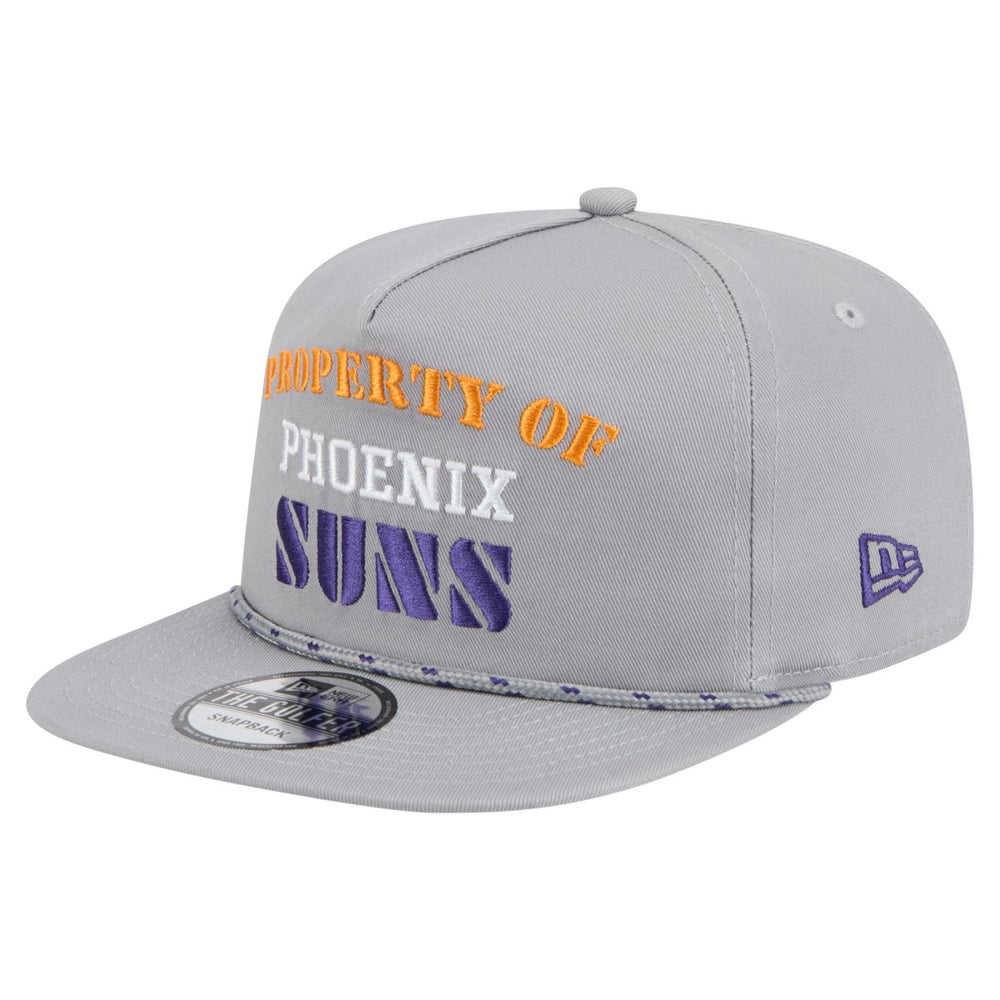 Phoenix Suns Throwback Property Of Golfer Snapback Hat - Gray | New Era discount