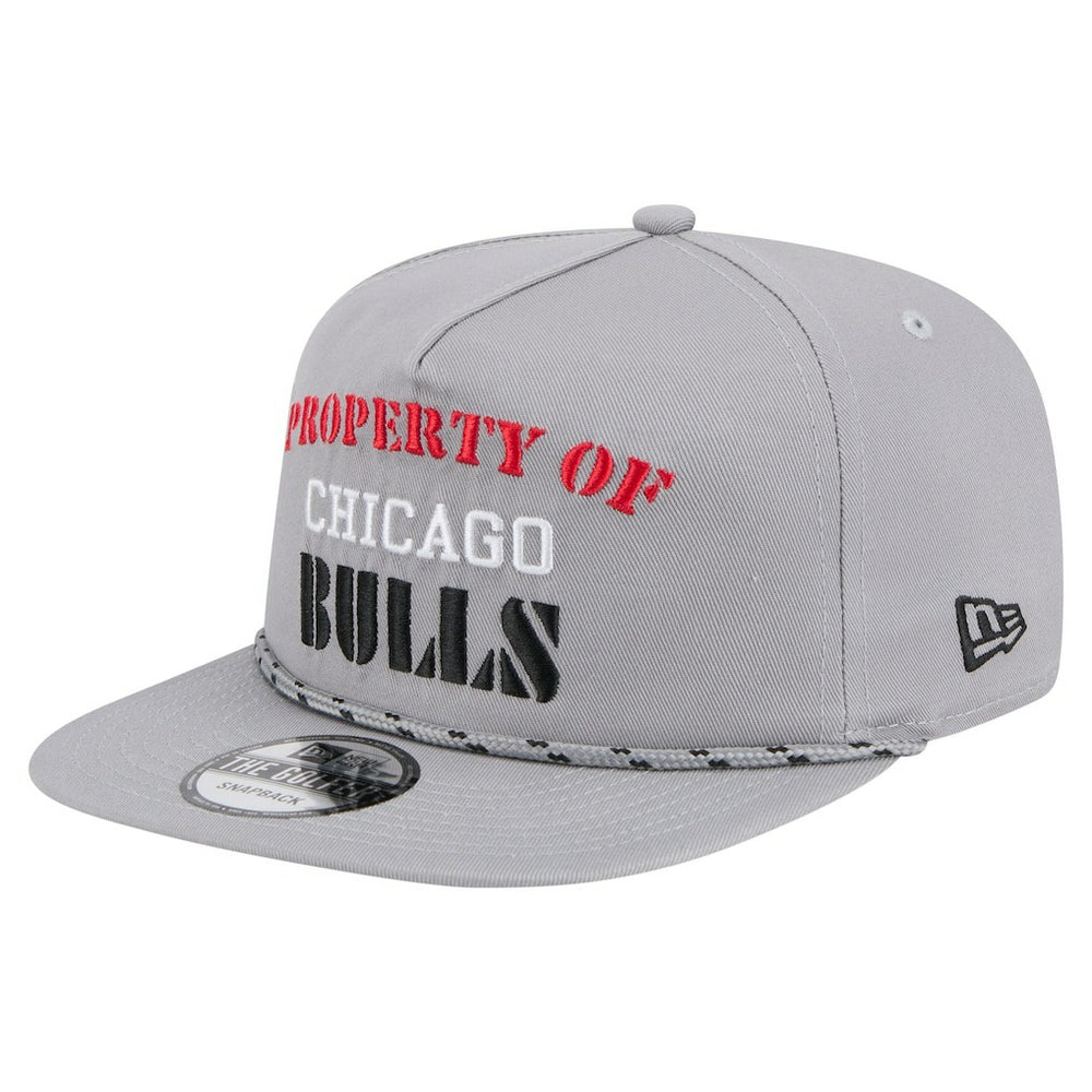 Chicago Bulls Throwback Property Of Golfer Snapback Hat - Gray | New Era shop