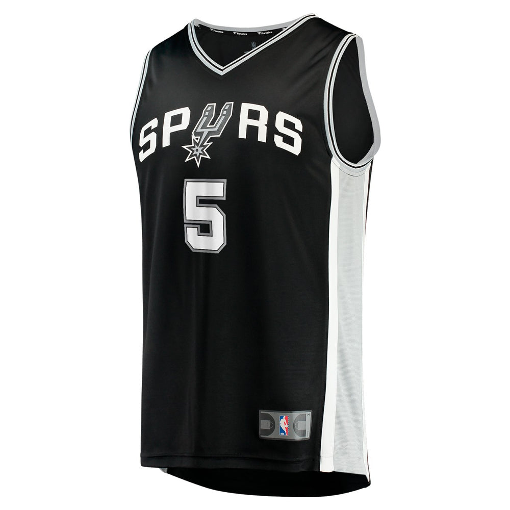 Stephon Castle San Antonio Spurs 2024 NBA Draft Fast Break Player Jersey - Icon Edition - Black | Fanatics on sale