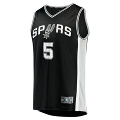 Stephon Castle San Antonio Spurs 2024 NBA Draft Fast Break Player Jersey - Icon Edition - Black | Fanatics on sale