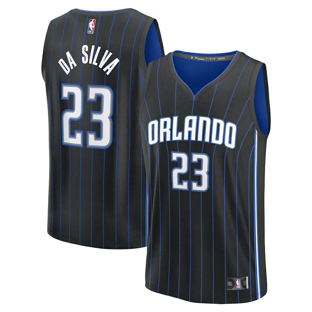 Tristan da Silva Orlando Magic 2024 NBA Draft Fast Break Player Jersey - Icon Edition - Black | Fanatics sale