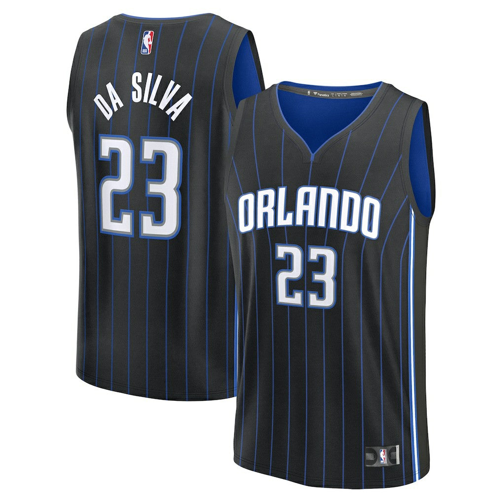 Tristan da Silva Orlando Magic Youth 2024 NBA Draft Fast Break Player Jersey - Icon Edition - Black | Fanatics online