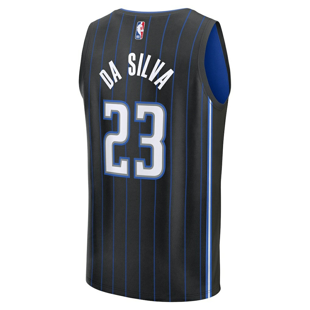 Tristan da Silva Orlando Magic Youth 2024 NBA Draft Fast Break Player Jersey - Icon Edition - Black | Fanatics online