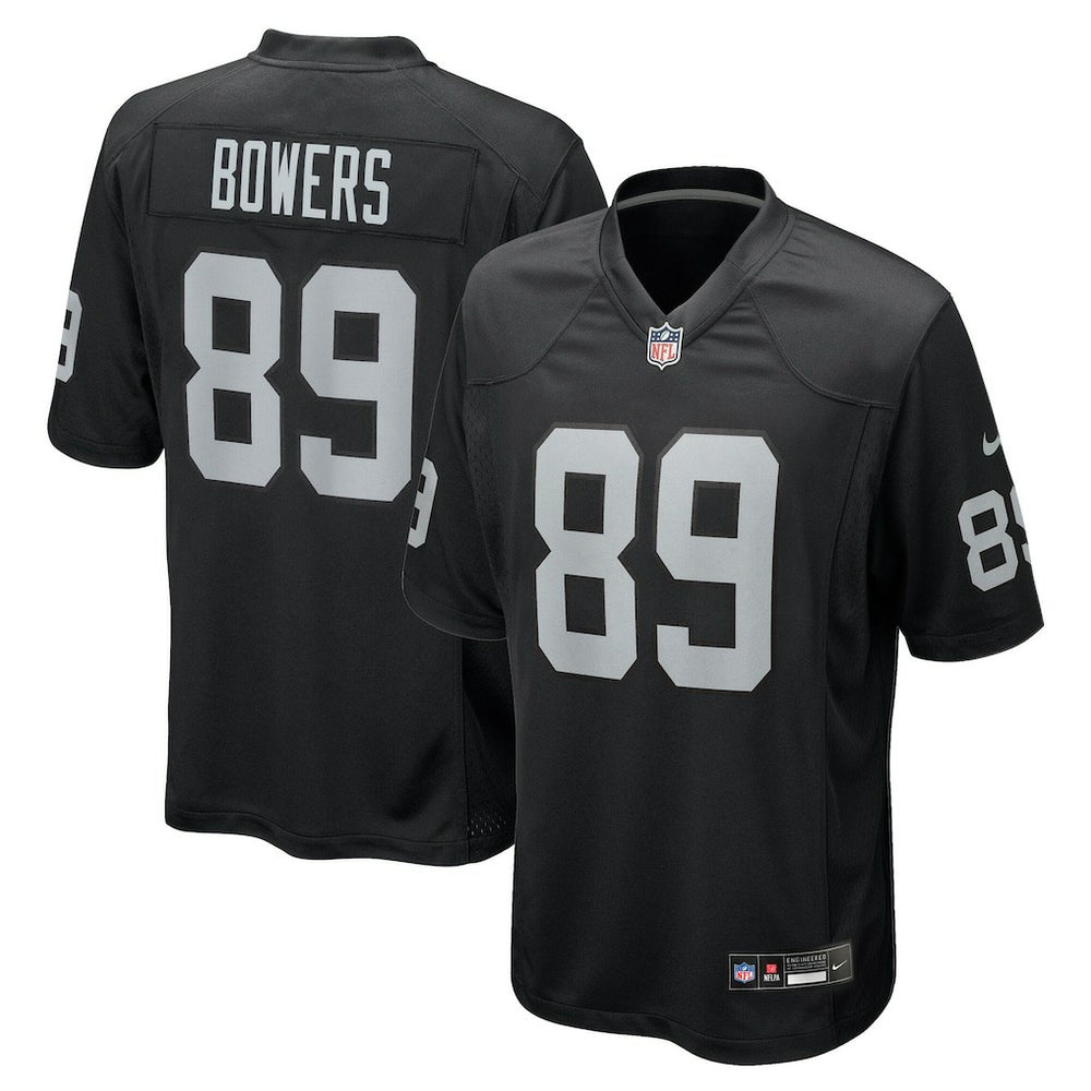 Brock Bowers Las Vegas Raiders Youth Game Jersey - Black | Nike for sale