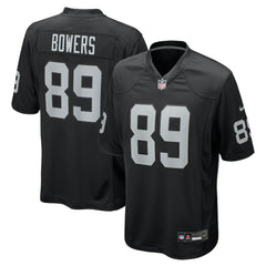 Brock Bowers Las Vegas Raiders Youth Game Jersey - Black | Nike for sale