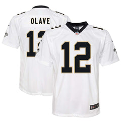 Chris Olave New Orleans Saints Youth Game Jersey - White | Nike on sale
