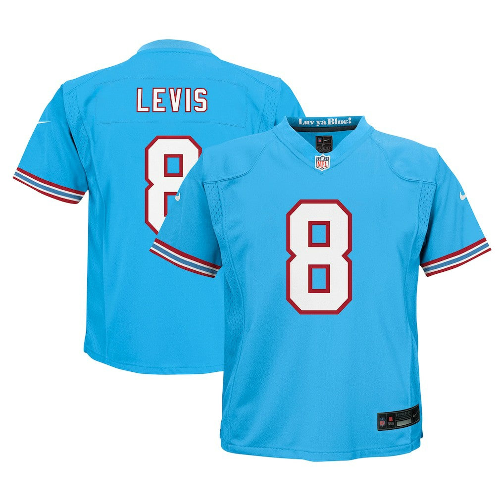 Will Levis Tennessee Titans Preschool Alternate Player Game Jersey - Light Blue | Nike for sale