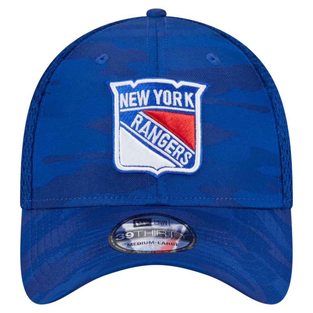 New York Rangers New Era Active Subtle Camo 39THIRTY Flex Hat Blue