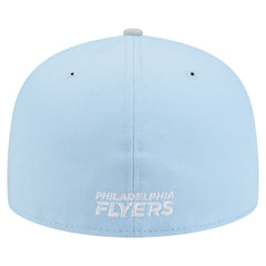 Philadelphia Flyers New Era Color Pack Two-Tone 59FIFTY Fitted Hat Light Blue/Gray