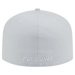 Pittsburgh Penguins New Era Color Pack A-Frame 59FIFTY Fitted Hat Gray