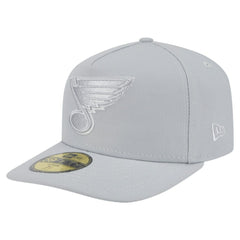 St. Louis Blues New Era Color Pack A-Frame 59FIFTY Fitted Hat Gray