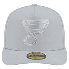St. Louis Blues New Era Color Pack A-Frame 59FIFTY Fitted Hat Gray