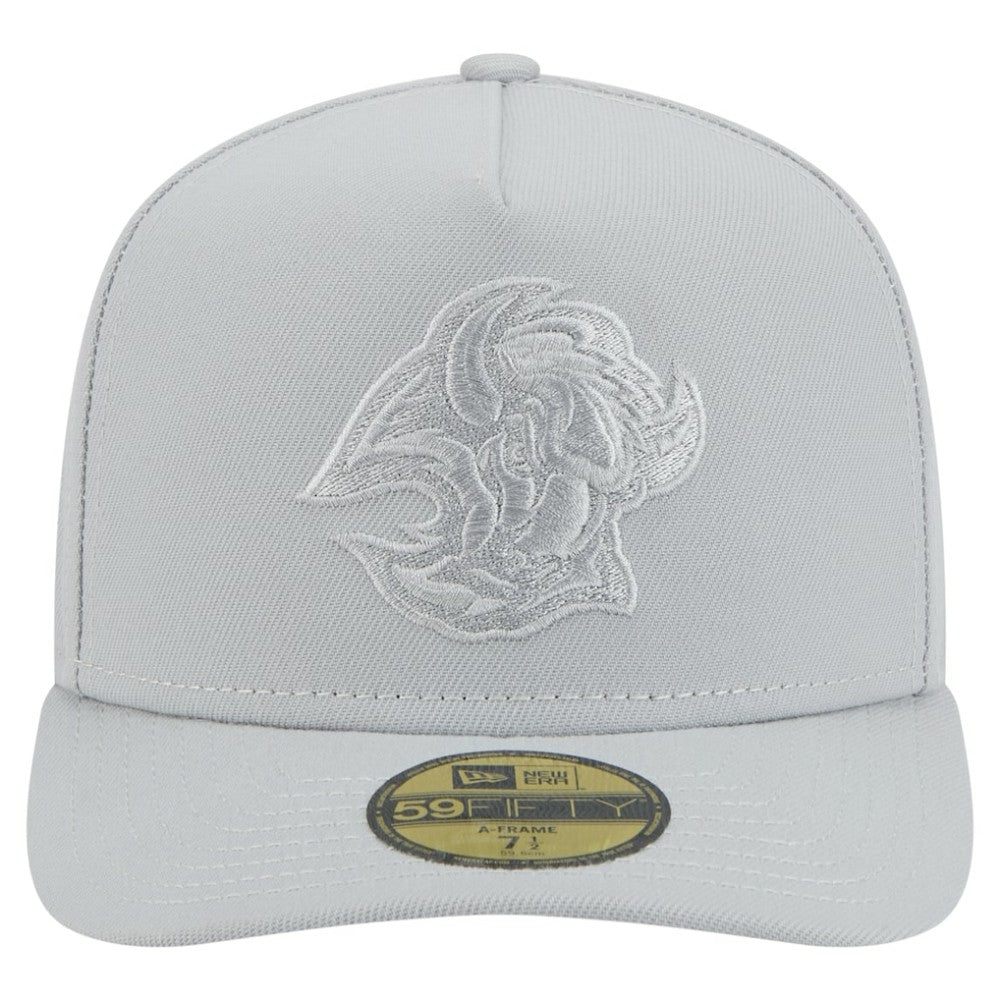 Buffalo Sabres New Era Color Pack A-Frame 59FIFTY Fitted Hat Gray