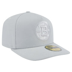Boston Bruins New Era Color Pack A-Frame 59FIFTY Fitted Hat Gray