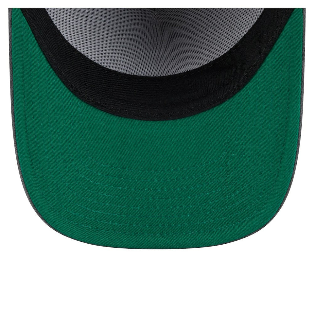 Philadelphia Flyers New Era Throwback Washed A-Frame Pre-Curved 9FIFTY Snapback Hat Charcoal