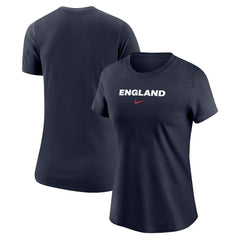 England National Team Women's Wordmark T-Shirt - Navy | Nike cheap