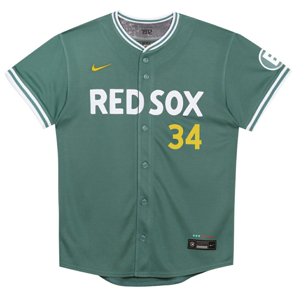 David Ortiz Boston Red Sox Preschool 2025 City Connect Limited Retired Player Jersey - Green | Nike