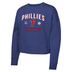 Philadelphia Phillies Girls Youth Fleece Sweatshirt - Royal | Nike