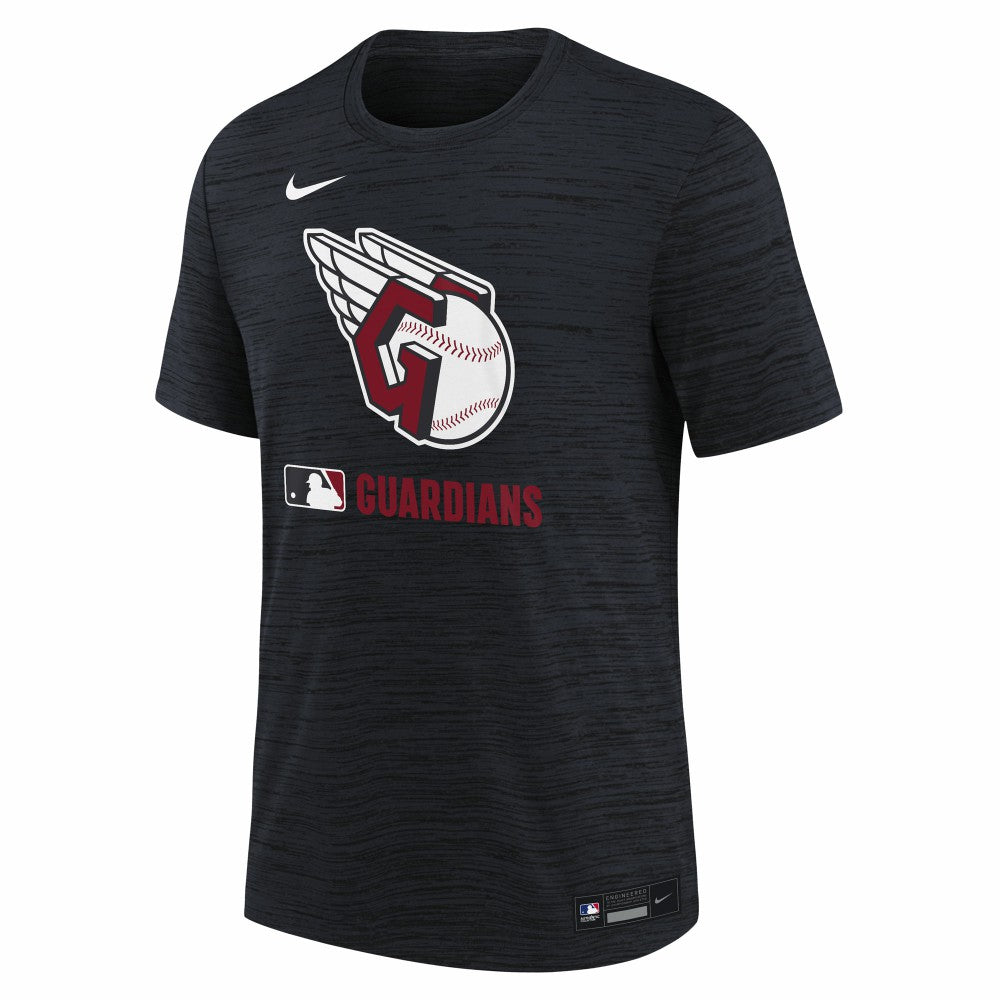 Cleveland Guardians Youth Authentic Collection Velocity Performance T-Shirt - Navy | Nike