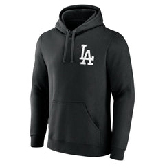 Mookie Betts Los Angeles Dodgers Mister Cartoon Name & Number Pullover Hoodie - Black