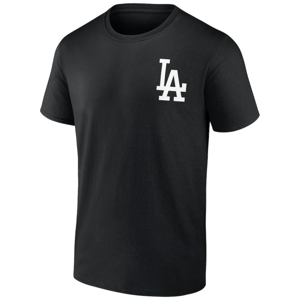 Freddie Freeman Los Angeles Dodgers Mister Cartoon Name & Number T-Shirt - Black