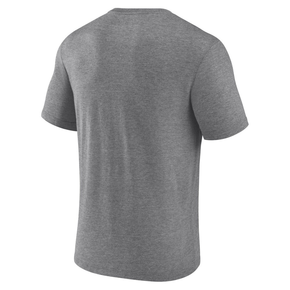 Milwaukee Brewers Barrel Tri-Blend T-Shirt - Heather Gray