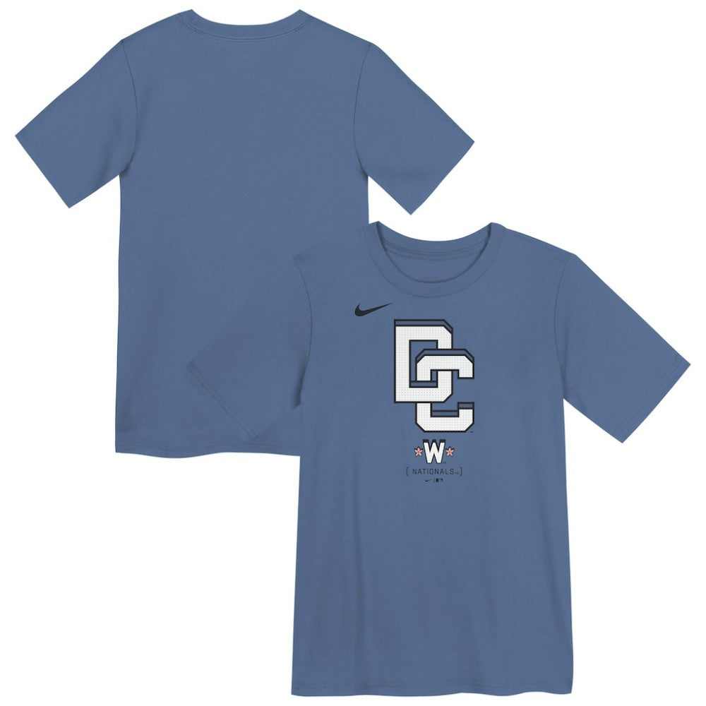 Washington Nationals Preschool 2025 City Connect T-Shirt - Blue | Nike