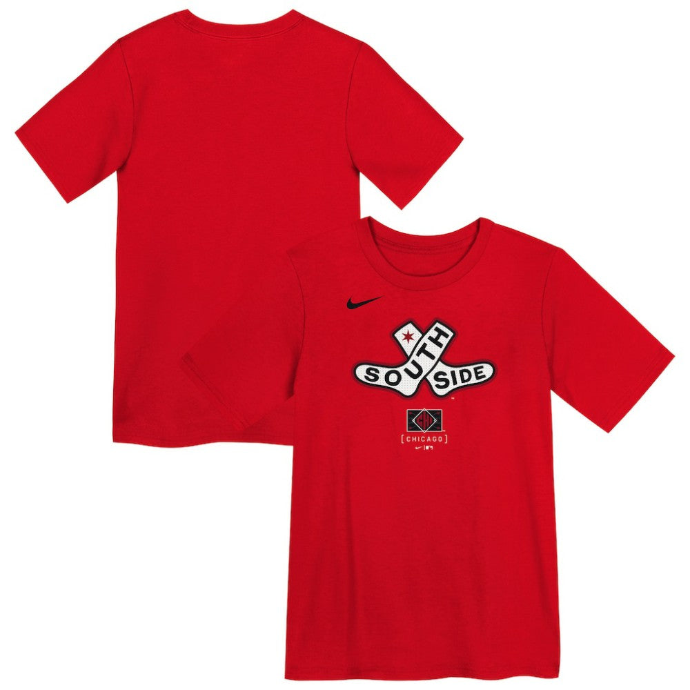 Chicago White Sox Preschool 2025 City Connect Logo T-Shirt - Red | Nike
