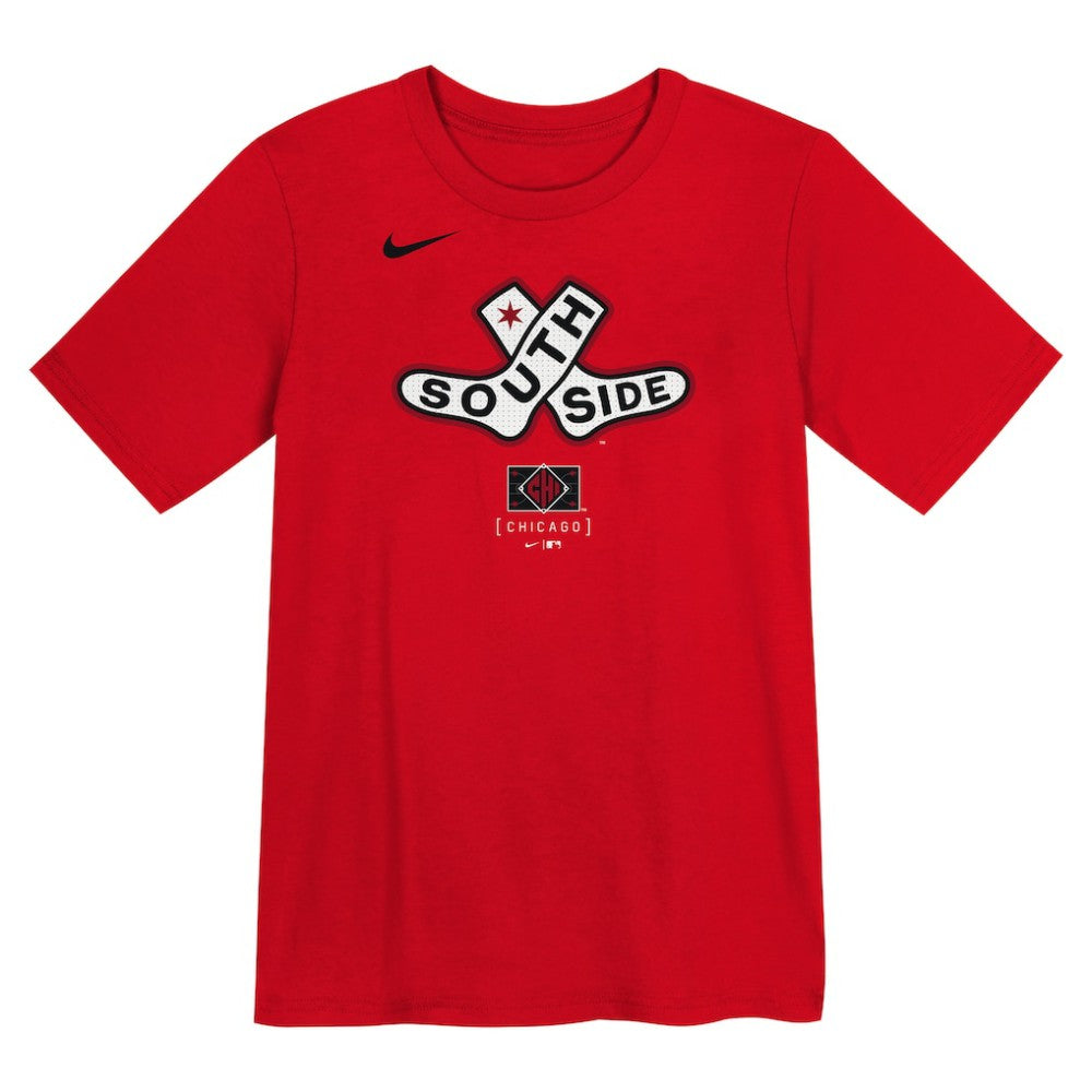 Chicago White Sox Preschool 2025 City Connect Logo T-Shirt - Red | Nike
