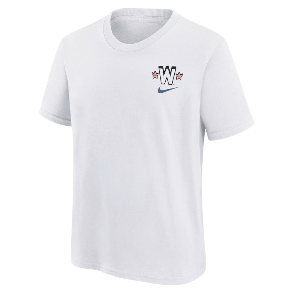 Washington Nationals Youth 2025 City Connect T-Shirt - White | Nike